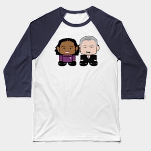 Mr. & Mrs. De'Blasiobot POLITICO'BOT Baseball T-Shirt